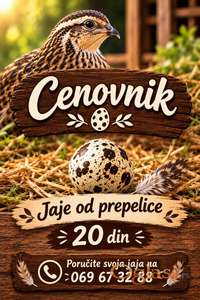 Jaja od prepelice