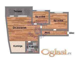 Trosoban 71m2 Bulevar Evrope