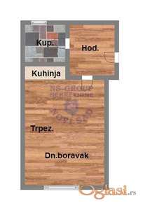 Garsonjera, 25m2 Adice