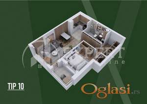 Dvosoban stan u luksuznom stambeno-poslovnom kompleksu