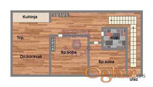 Dvoiposoban stan na Bulevaru Patrijarha Pavla,56m2