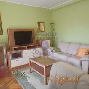Izdaje se kompletno namešten dvosoban stan površine 55 m²