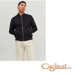 Jack and Jones Faux Suede Bomber