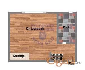 Garsonjera, 23m2 Adice