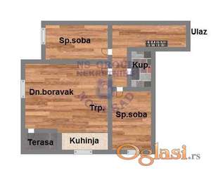 TROSOBAN 70m2  POVRAT PDV-A  BLIZU BRANKA COPICA