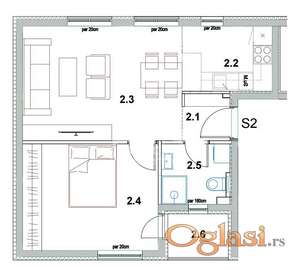 Novogradnja u Borči sa parking mestom, Ovčanski put ID#3710