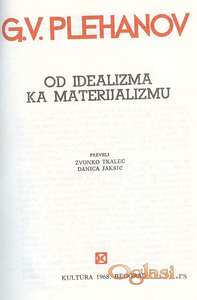 2 G.V. Plehanov, filozofija, 10 knjiga