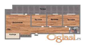 Cetvorosoban nov Adice  Povrat pdv-a