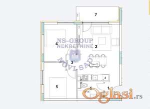 Na prodaju trosoban stan u izgradnji u Vrdniku