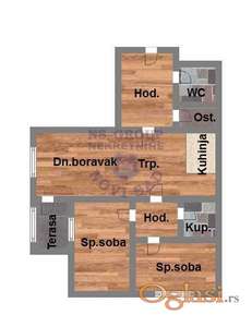 Trosoban komforan stan- Grbavica!
