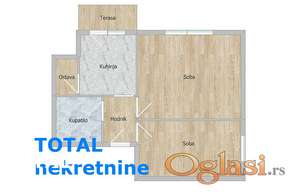 Stan NOVI SAD,SATELIT - 46 m2 99000 €, ID: 1096077