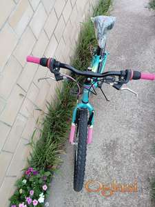 Dečiji bicikl Booster Turbo 24 plavo-roze