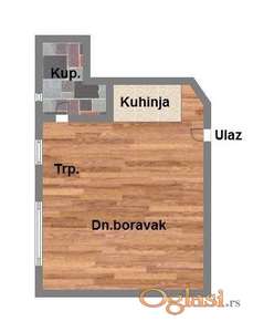 Garsonjera na  Telepu