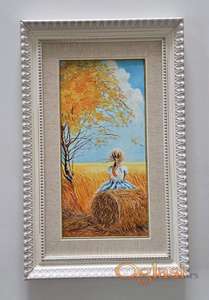Ulje na platnu - Snovi u polju, prelepa slika!