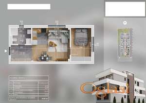 Jednoiposoban u izgradnji! Telep! Sa pdv-om!