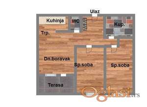 Cakum pakum! - Trosoban - B. P. Pavla - 57m2 -