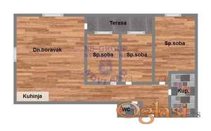 Odlican cetvorosoban stan na Telepu u izgradnji!