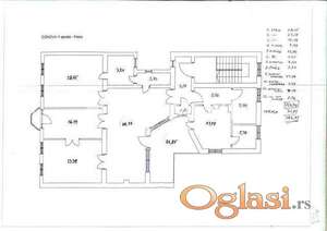 4.5 salonac u Svetog Save 168 m2, III, cg ID#1718