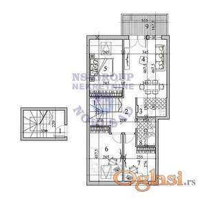 Nov troiposoban stan na atraktivnoj lokaciji