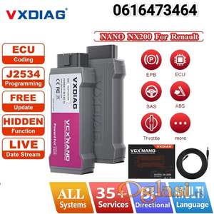 VXDIAG Nano NX200 za Renault OBD2 Dijagnostika