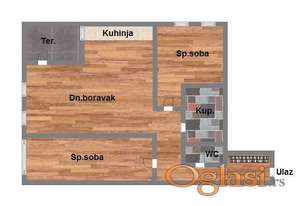 Trosoban stan u izgradnji na Grbavici!