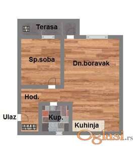 Dvosoban stan na Telepu u izgradnji!