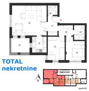 STAN - SREMSKA KAMENICA - POPOVICA - 75m2 - 220935 evra