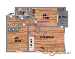 Dvoiposoban stan na Grbavici u izgradnji!