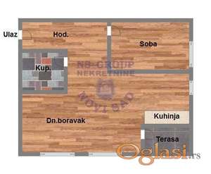 Jednoiposoban stan na Bulevaru Patrijarha Pavla