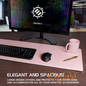 AKCIJA ! Podloga za miš kožna 800x350 mm ENHANCE pink