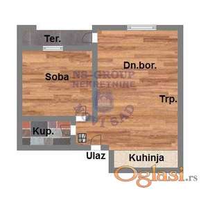 Dvosoban - 44m2 - Adice