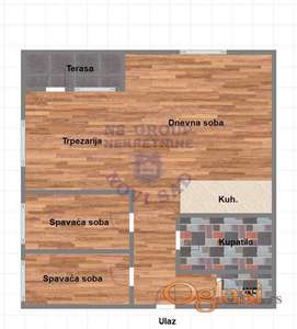 59m2, Trosoban stan na Adicama