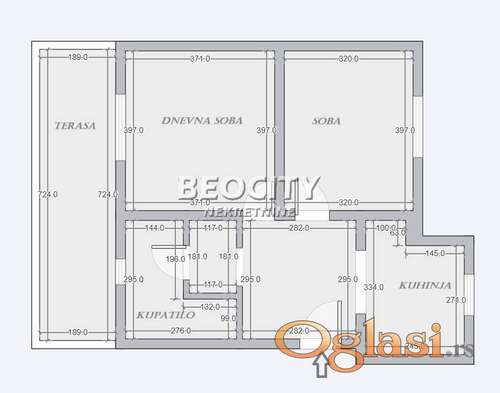 Palilula, Ćalije, , 3.0, 52m2