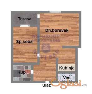 Dvosoban stan u izgradnji na Podbari