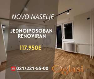 Odlican jednoiposoban stan na Novom naselju-Sarengrad
