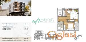 U blizini limana 4 odličan stan u izgradnji u manjem lux kompleksu  