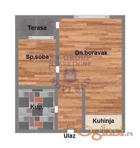 Dvosoban, 43m2 Somborski Bulevar