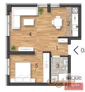 TELEP, 41m2, Jednoiposoban sa pdv, Renomiran investitor