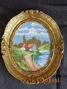 Prodajem Vilerov goblen "Kuća pored reke"