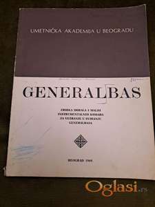 General as, Zbirka hodala i malih instrumenta za vežbanje
