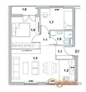 Novogradnja u Borči sa parking mestom, Ovčanski put ID#3708