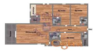 Cetvorosoban stan na Tatarskom brdu!