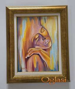 Ulje na platnu - Tiha strast, prelepa slika!