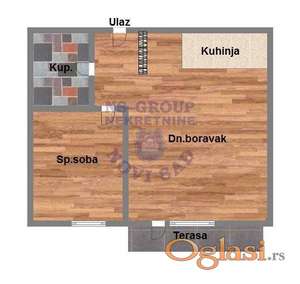 Dvosoban, 52m2 Petrovaradin