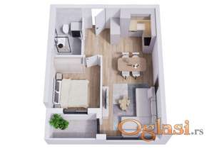 Bulevar patrijarha Pavla,dvosoban