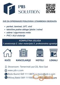 Postavke svih vrsta podnih obloga - Parket, Laminat, Lvt, Vinil, Tekstil