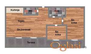 S pdv-om-trosoban N.Naselje