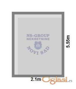 Garažno mesto u suterenu zgrade u izgradnji