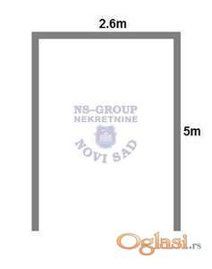 Garažno mesto 13m2 Telep