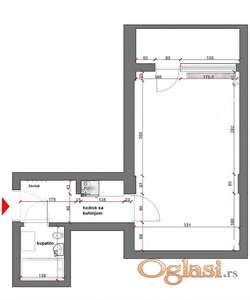 GARSONJERA 29 m² – BULEVAR OSLOBOĐENJA – ODLIČNA LOKACIJA